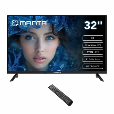 MANTA LED televizor MATV001LHN32, 32", HD, DVB-T2/S2